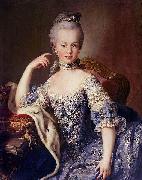 unknow artist Portrait of Marie Antoinette oil painting reproduction